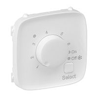 Valena ALLURE.Лицевая панель для термостата для теплых полов.Белая | код 755325 |  Legrand